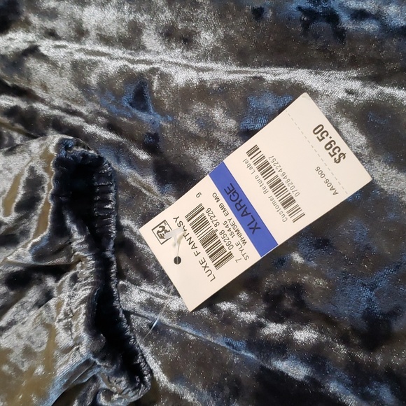 Style & Co crushed velvet top / XL - Picture 5 of 7